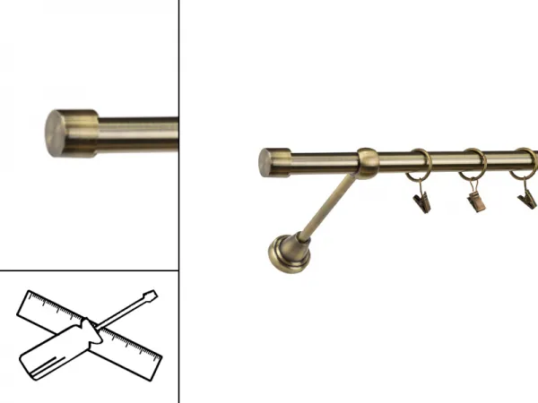 Garniža 19mm - 1rad - PULLO - antik